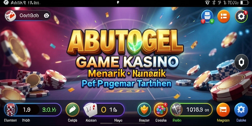 Screenshot utama ABUTOGEL menampilkan gameplay seru di Kasino.