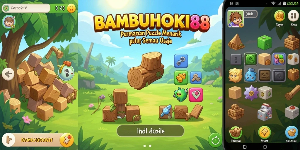 Screenshot menarik dari gameplay <strong>BAMBUHOKI88</strong> yang penuh tantangan.
