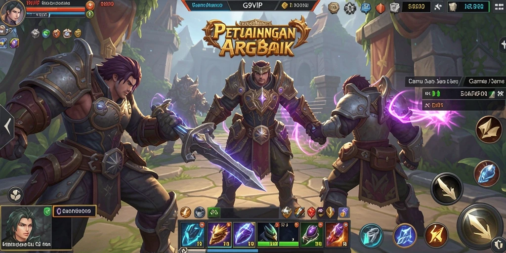 Tampilan gameplay G9VIP yang mendebarkan dan penuh aksi.