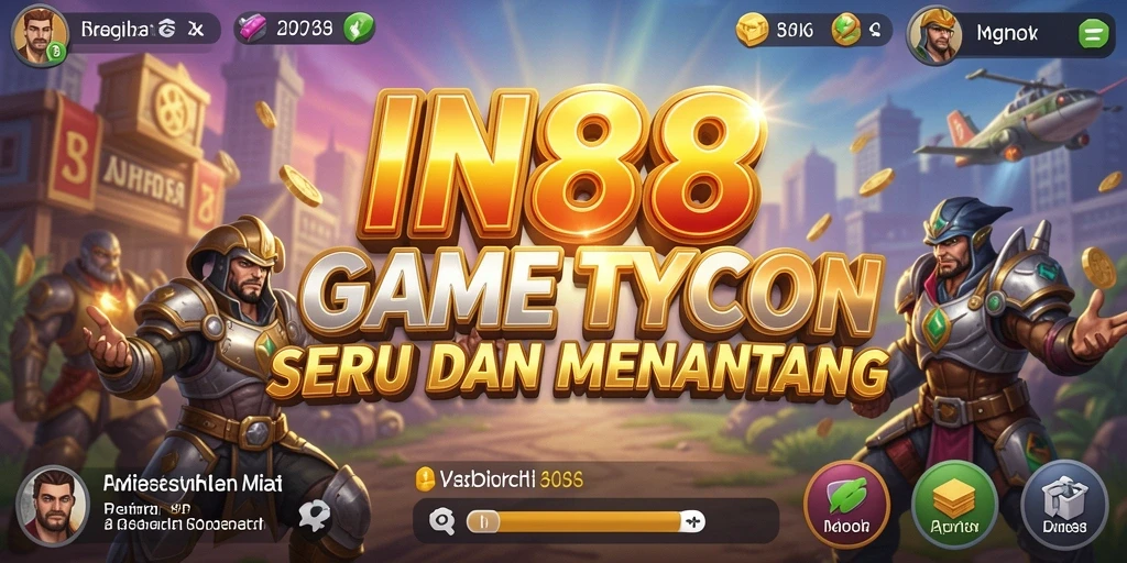 Tampilan gameplay IN88 yang menarik dan interaktif.