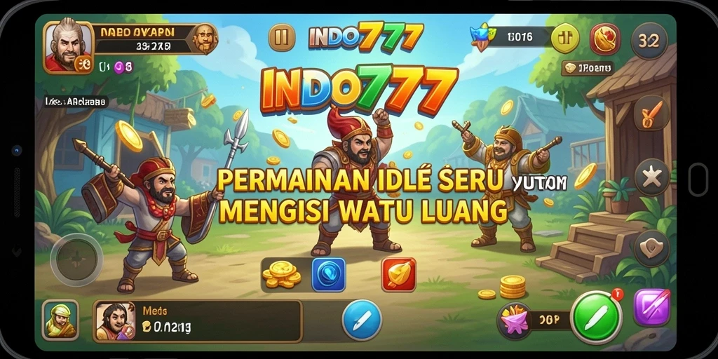Tampilan gameplay INDO777 dengan elemen-elemen Idle yang menarik.
