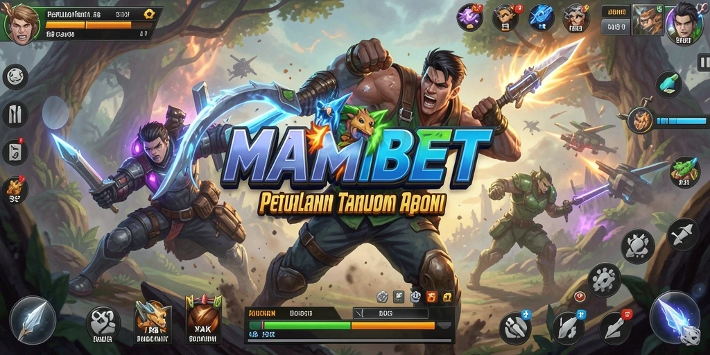 Tampilan menarik dari gameplay aksi MAMIBET yang seru.