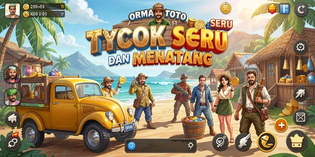 Tangkapan layar menunjukkan pengalaman gameplay mendalam dalam ORMASTOTO.