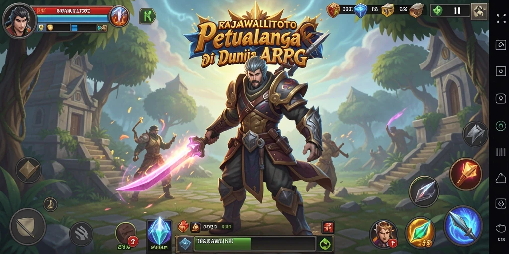 Gambaran menakjubkan dari gameplay ARPG yang seru.