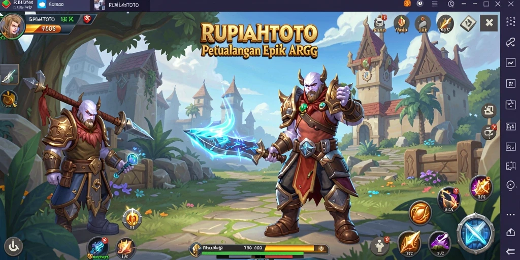Tampilan gameplay RUPIAHTOTO yang dinamis dan menarik.
