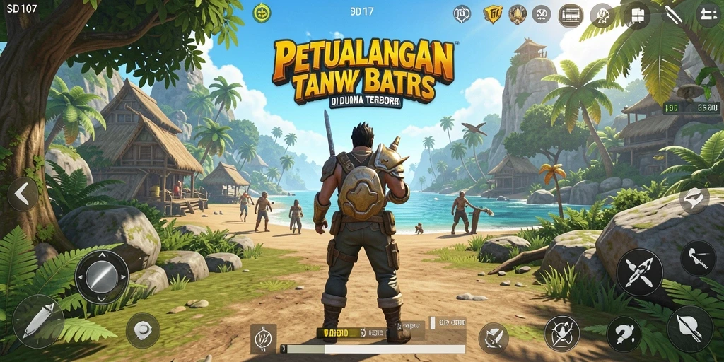 Gamplay menarik dari dunia terbuka SD107 yang penuh petualangan.