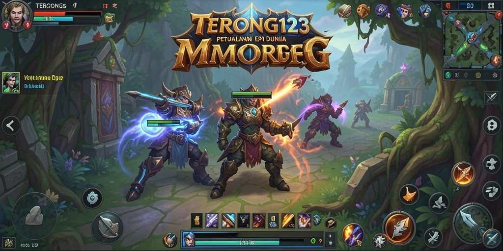 Tampilan epik gameplay MMORPG TERONG123 yang mengasyikkan.